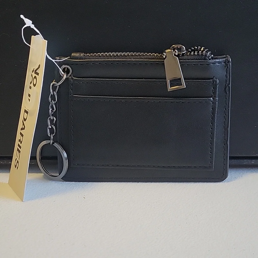 No Boundaries Men's Black Card Wallet